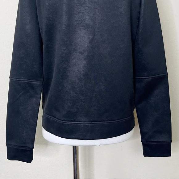 The Kooples Sport Black Vegan Leather Biker Jacket - Picture 8 of 10